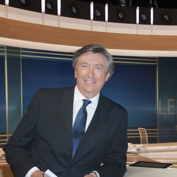 Exclusif - Jacques Legros sur le plateau du Journal de TF1 le 30 avril 2015