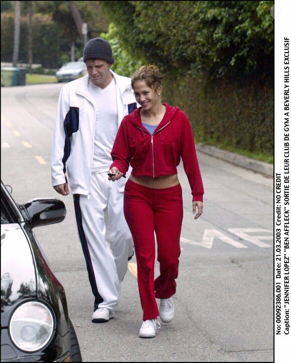 Archives : Ben Affleck et Jennifer Lopez à Beverly Hills
