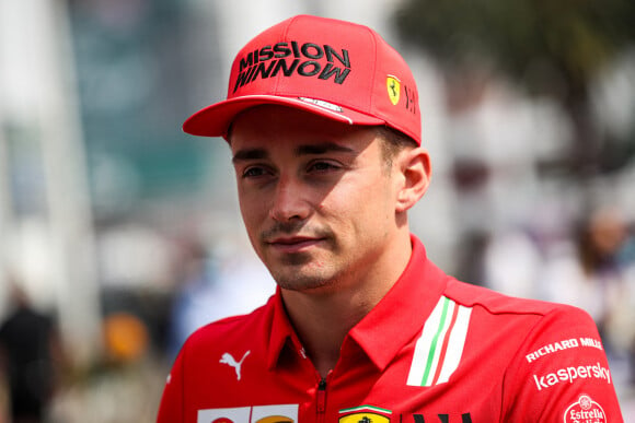 Charles Leclerc - Les pilotes et les équipes lors du Grand Prix de Formule 1 du Mexique à Mexico, le 4 novembre 2021.
