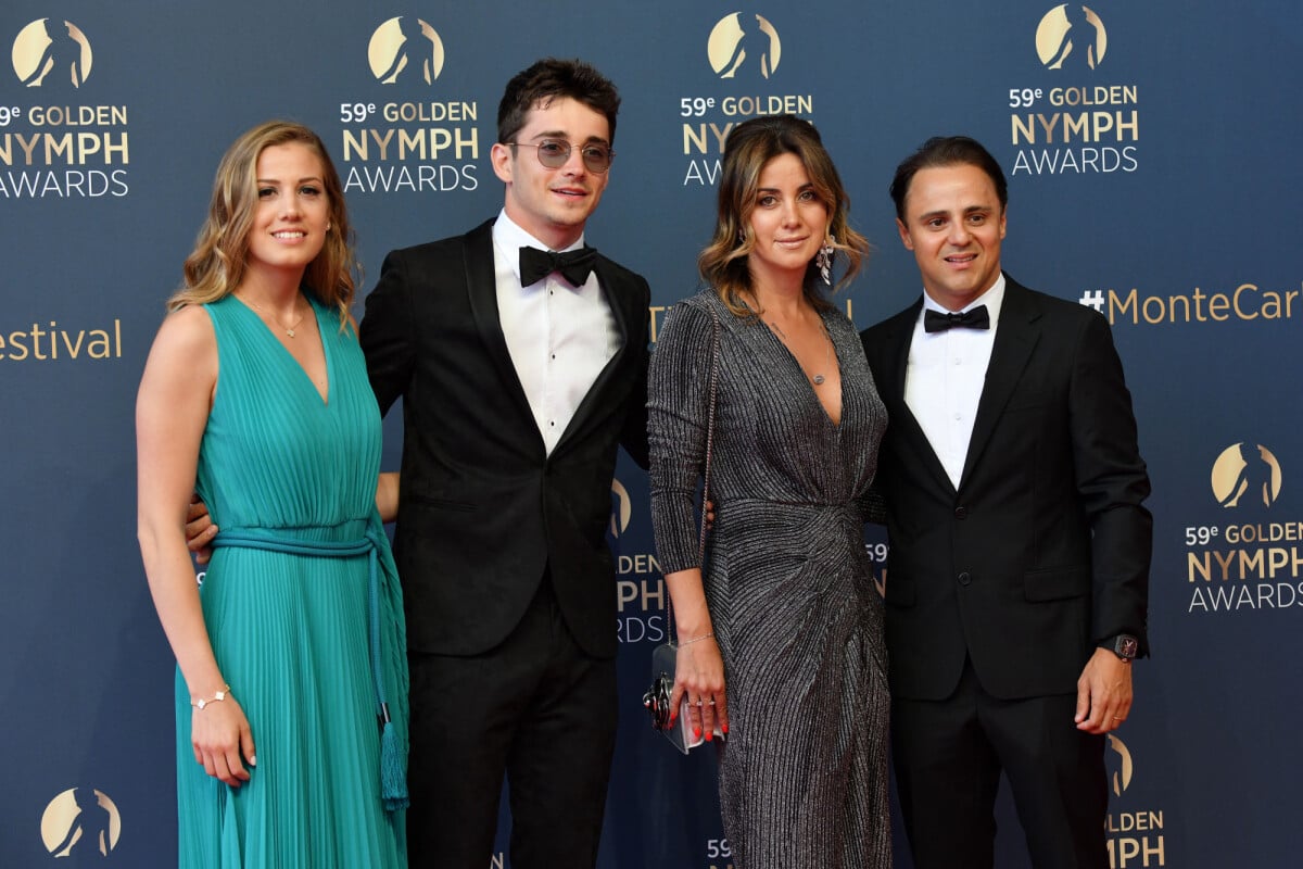 Photo : Giada Gianni, son compagnon Charles Leclerc, Felipe Massa et sa ...