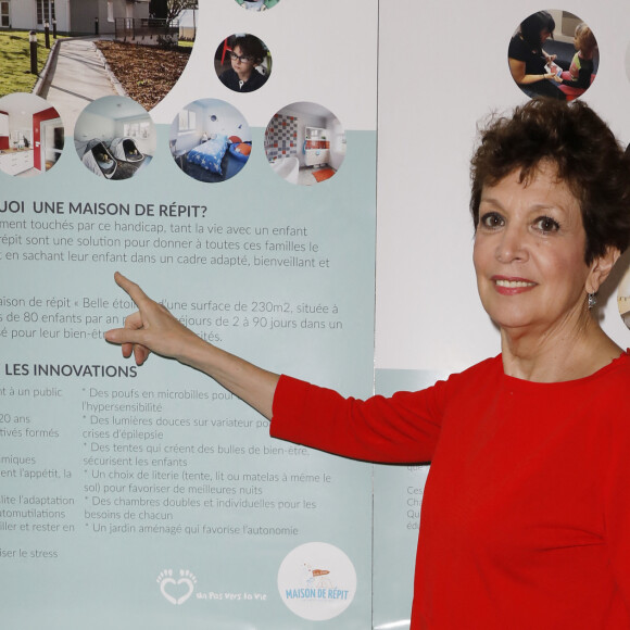 Exclusif - Catherine Laborde - Pour la 7ème année consécutive, l'association "Un Pas Vers la Vie" a organisé un dîner de charité en faveur de la recherche sur l'Autisme au Pavillon Vendôme à Paris le 22 mai 2017. © Marc Ausset- Lacroix / Bestimage