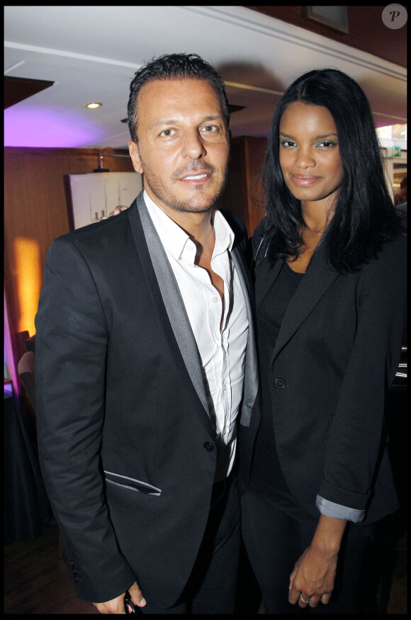 Jean-Roch et sa compagne Anaïs en soirée à Paris en 2010.