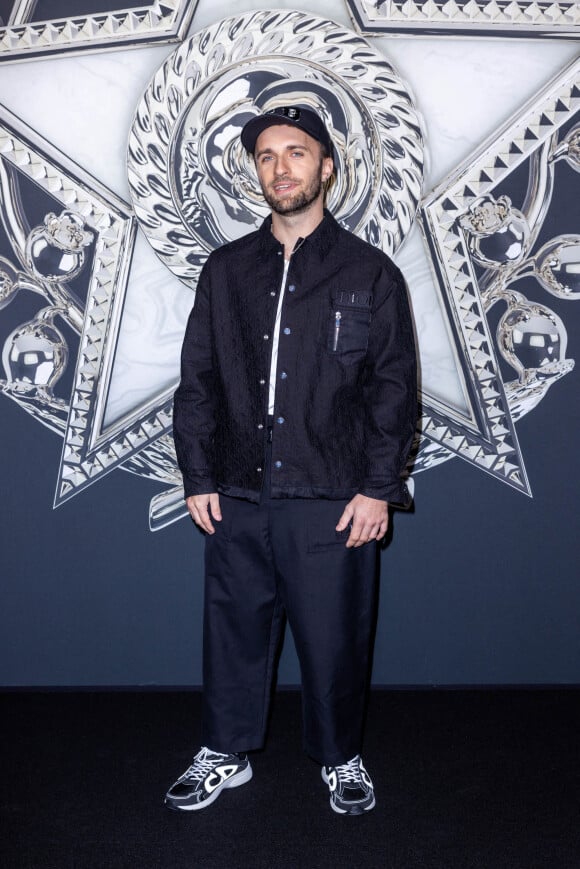 Squeezie au photocall du défilé défilé Homme Dior automne-hiver 2022/2023 dans le cadre de la Fashion Week de Paris, France, le 21 janvier 2022. © Borde-Rindoff/Bestimage 