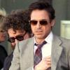 Robert Downey Jr. sur le tournage de Due Date, de Todd Phillips, à San Bernardino, en décembre 2009.