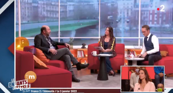 Julia Vignali revient sur son interview avec Kad Merad dans "Les enfants de la télé" sur France 2.