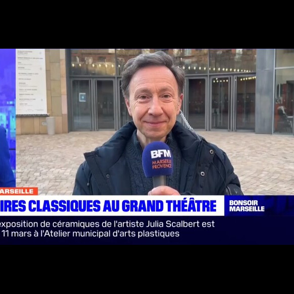 Stéphane Bern était interrogé par BFM Marseille pour parler de la redevance. @ BFM