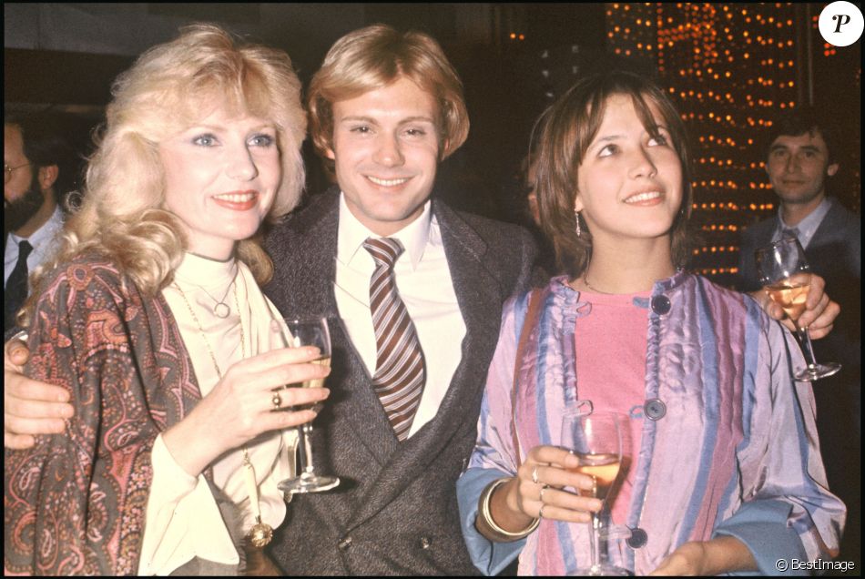 Archives - Michele Torr, François Valéry et Sophie Marceau en soirée à