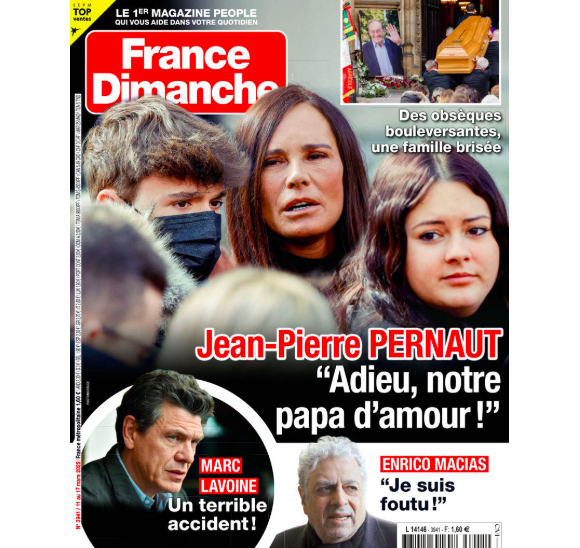 Couverture du nouveau numéro de France Dimanche
