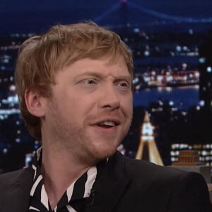 Rupert Grint sur le plateau de l'émission "The Tonight Show Starring Jimmy Fallon" à New York, le 10 mars 2022.