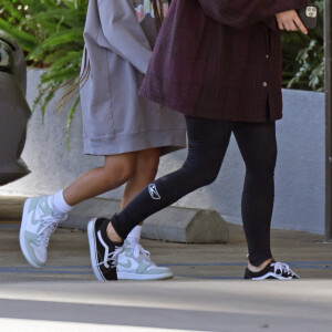 Exclusif - Kim Kardashian quitte un rendez-vous avec sa fille North à Los Angeles le 2 mars 2022.