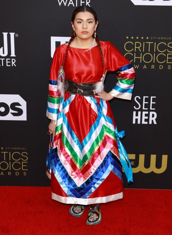 Paulina Alexis - 27e édition des Critics Choice Awards à Los Angeles, le 13 mars 2022.