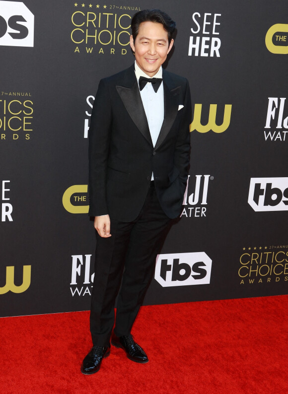 Lee Jung-jae - 27e édition des Critics Choice Awards à Los Angeles, le 13 mars 2022.
