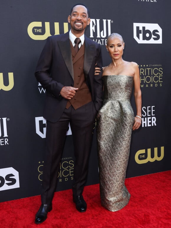 Will Smith, Jada Pinkett Smith - 27e édition des Critics Choice Awards à Los Angeles, le 13 mars 2022.