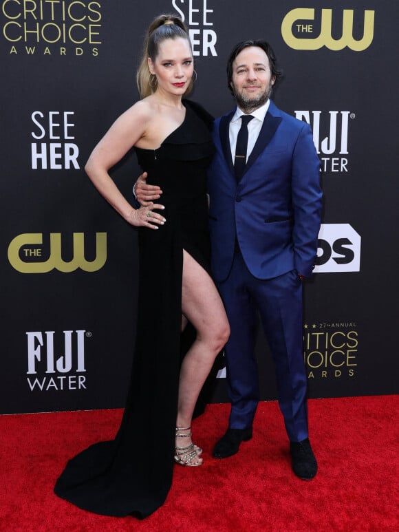 Caitlin Mehner, Danny Strong - 27e édition des Critics Choice Awards à Los Angeles, le 13 mars 2022.