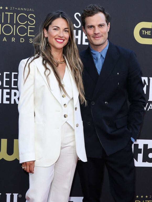 Amelia Warner, Jamie Dornan - 27e édition des Critics Choice Awards à Los Angeles, le 13 mars 2022.