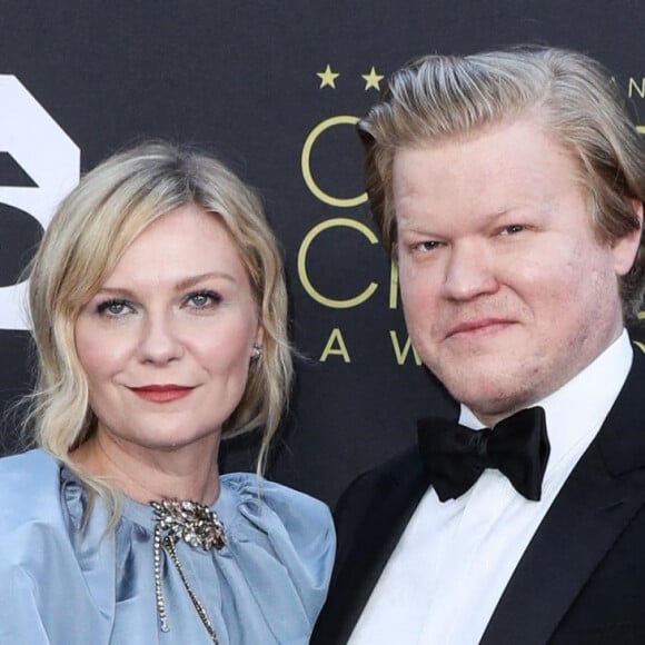 Kirsten Dunst et son fiancé Jesse Plemons - 27e édition des Critics Choice Awards à Los Angeles, le 13 mars 2022.