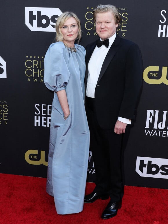 Kirsten Dunst et son fiancé Jesse Plemons - 27e édition des Critics Choice Awards à Los Angeles, le 13 mars 2022.