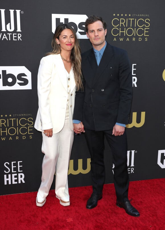 Jamie Dornan, Amelia Warner - 27e édition des Critics Choice Awards à Los Angeles, le 13 mars 2022.