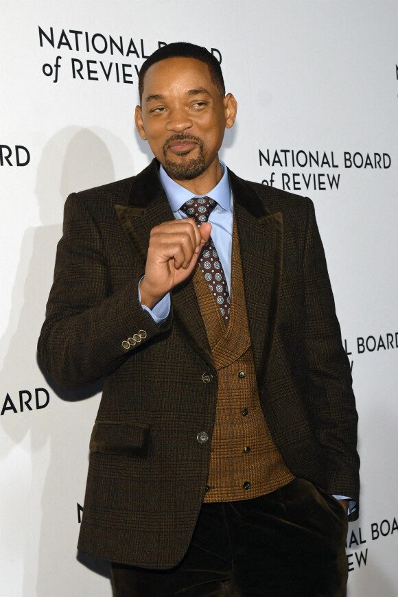Will Smith - Photocall du gala "2022 National Board Review Awards" à New York, le 15 mars 2022.
