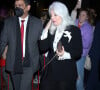 Cynthia Germanotta, la mère de Lady Gaga, arrive au TAO Downtown pour assister aux "New York Film Critics Circle Awards". New York, le 16 mars 2022.