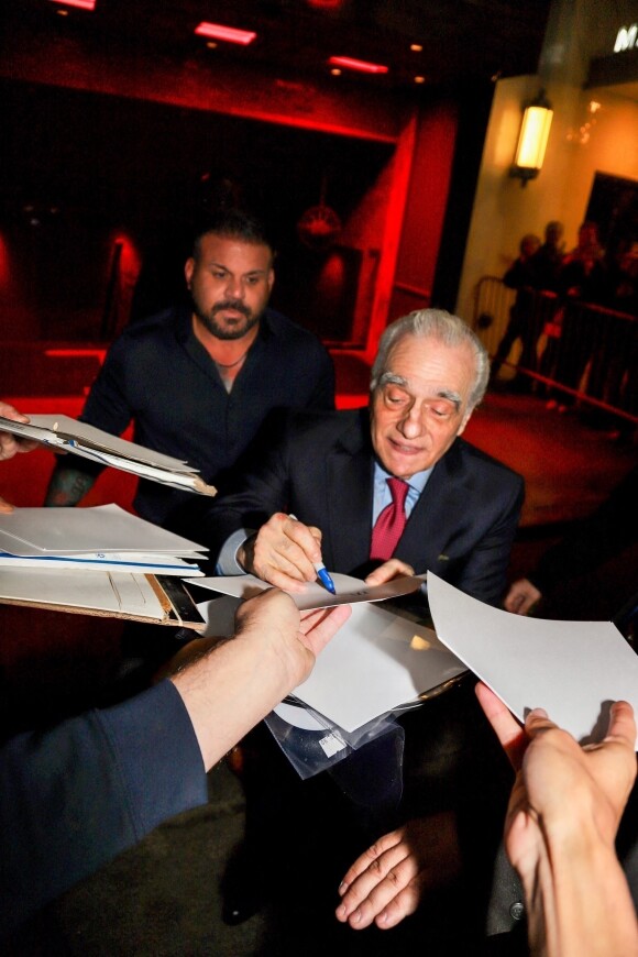 Martin Scorsese arrive au TAO Downtown pour assister aux "New York Film Critics Circle Awards". New York, le 16 mars 2022.