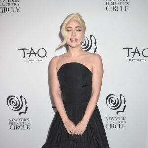 Lady Gaga assiste aux "New York Film Critics Circle Awards" au restaurant TAO Downtown. New York, le 16 mars 2022.