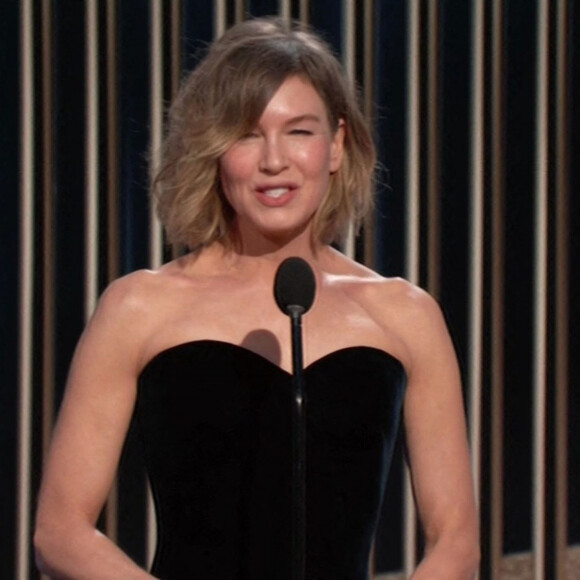 Renee Zellweger lors de la cérémonie des Golden Globe, à Los Angeles.