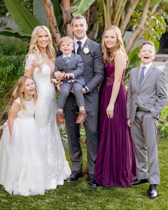 Ant Anstead, son ex-femme Christina Haack et leurs enfants.