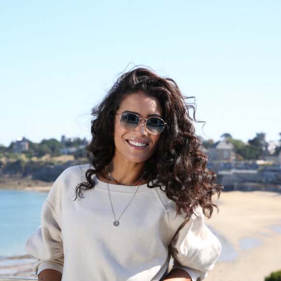 Sabrina Ouazani - Photocall du jury du 29ème Festival du Film de Dinard. Le 27 septembre 2018 © Denis Guignebourg / Bestimage 