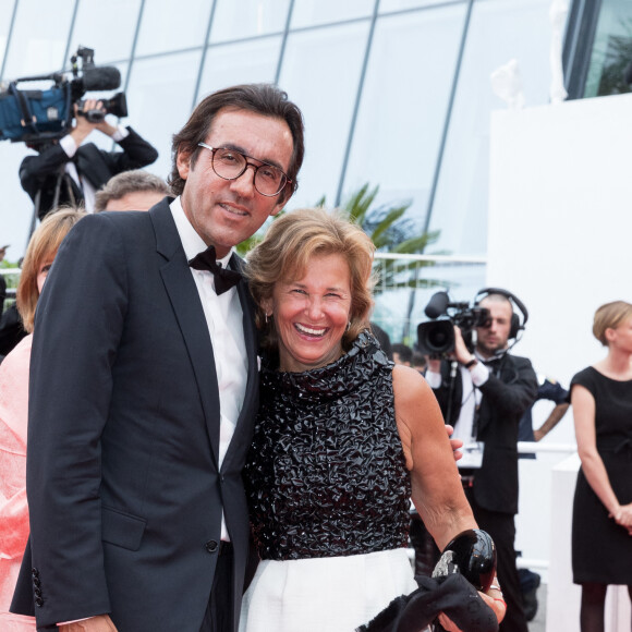 Iris Knobloch, présidente de Warner France, et son compagnon François Breavoine - Montée des marches du film « Yomeddine » lors du 71ème Festival International du Film de Cannes. Le 9 mai 2018 © Borde-Jacovides-Moreau/Bestimage  Red carpet for the movie « Yomeddine » during the 71th Cannes International Film festival. On may 9th 2018 