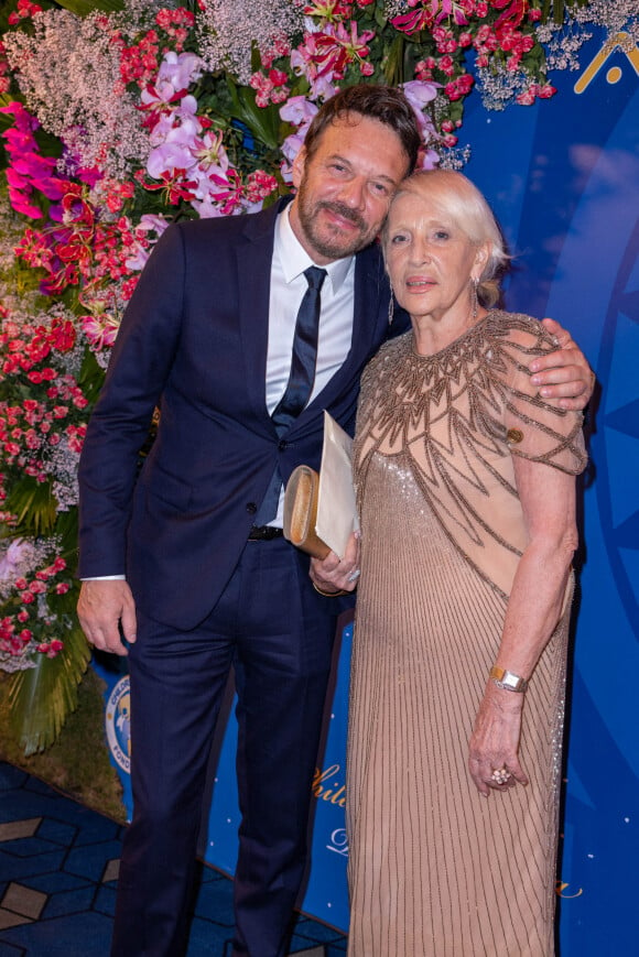 Exclusif - Samuel Le Bihan et Claudie Stoltz - Dîner gala de l'association "Children of Africa" à Abidjan, le 11 mars 2022. © Olivier Borde / Bestimage