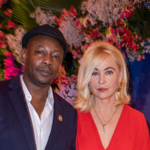 Exclusif - MC Solaar et Emmanuelle Béart - Dîner gala de l'association "Children of Africa" à Abidjan, le 11 mars 2022. © Olivier Borde / Bestimage