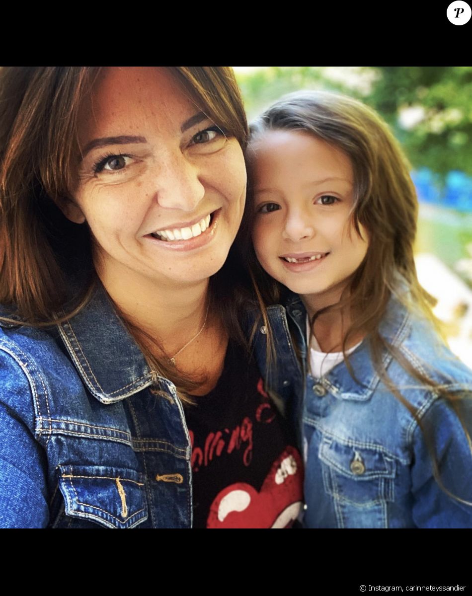 Carinne Teyssandier est la maman d'une petite fille prénommée Charlie-Rose - Instagram