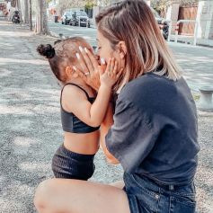 Anaïs Camizuli et sa fille Kessi, mai 2021