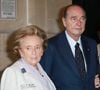 Bernadette Chirac, ancienne Première dame et figure emblématique des Pièces Jaunes, est décédée.

Bernadette Chirac et Jacques Chirac - Mariage de Claude Chirac et Frédéric Salat-Baroux à la mairie du VIe arrondissement de Paris.