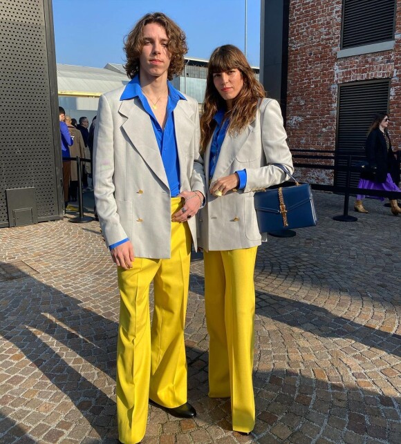 Marlowe Mitchell et sa mère Lou Doillon avaient choisi le même look ! @ Instagram / Marlowe Mitchell