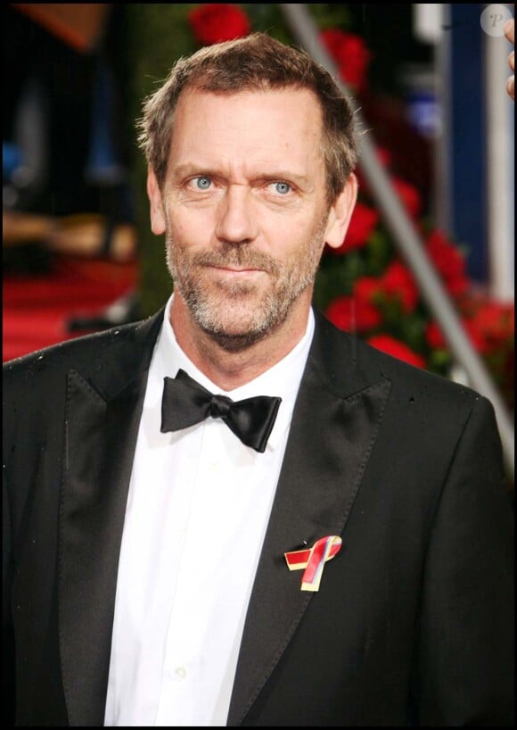 Hugh Laurie (Dr. House) est en Burberry sur mesure, à la remise des Golden Globes à Los Angeles, le 17 janvier 2010 !