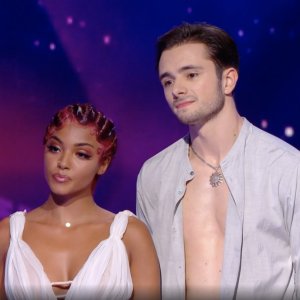 Wejdene et Samuel Texier éliminés de "Danse avec les stars", sur TF1 vendredi 22 octobre 2021.