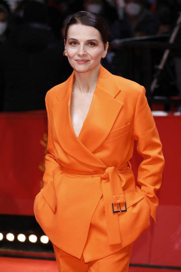 Juliette Binoche - Première du film "Avec amour et acharnement" lors de la 72e édition du Festival international du film de Berlin, le 12 février 2022.
