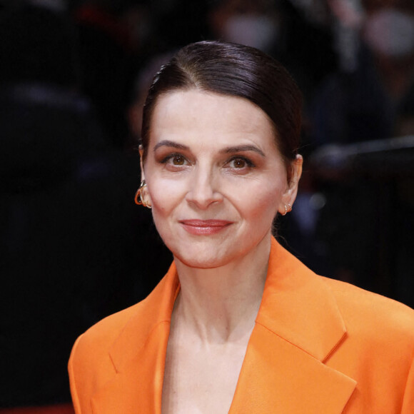 Juliette Binoche - Première du film "Avec amour et acharnement" lors de la 72e édition du Festival international du film de Berlin, le 12 février 2022.