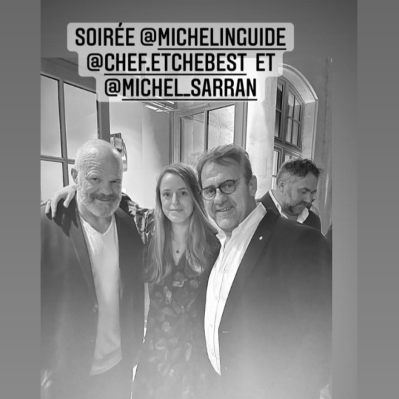 Michel Sarran lors de la cérémonie des étoiles du guide Michelin 2022, à Cognac.