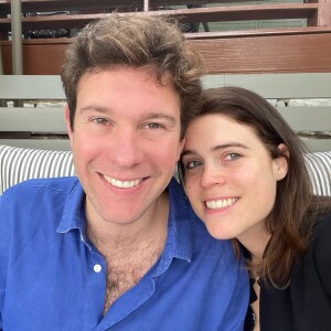 La princesse Eugenie d'York et son mari Jack Brooksbank. Instagram, le 1er janvier 2022.