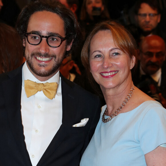 Ségolène Royal et son fils Thomas Hollande - Montée des marches du film "You Were Never Really Here" lors du 70ème Festival International du Film de Cannes. Le 27 mai 2017. © Borde-Jacovides-Moreau/Bestimage 