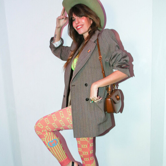 Lou Doillon, enceinte, assiste au dîner de l'association AEM (Un Avenir pour les Enfants du Monde), au profit des enfants du Rwanda, au Pavillon Ledoyen. Paris, le 24 mars 2022 © Borde-Rindoff / Bestimage