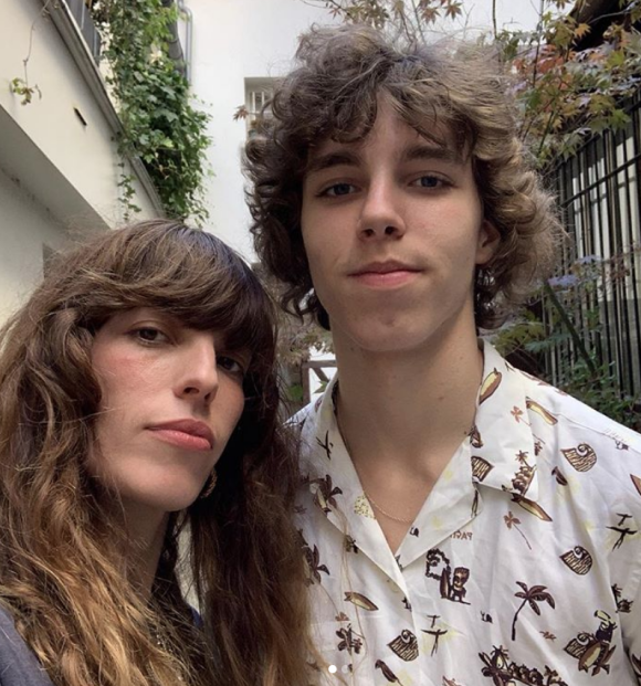 Lou Doillon et son fils Marlowe sur Instagram.