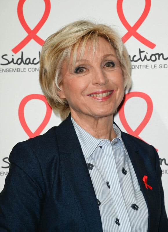 Evelyne Dhéliat - Soirée de lancement du Sidaction à la salle Wagram à Paris. © Coadic Guirec/Bestimage
