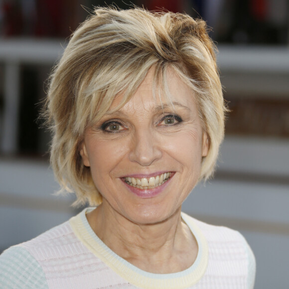 Evelyne Dhéliat - 7ème édition du Trophée de la Pétanque Gastronomique au Paris Yacht Marina à Paris le 27 juin 2019. © Christophe Aubert via Bestimage