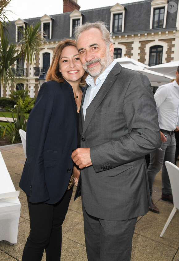 Shirley Bousquet et Antoine Duléry - Inauguration de l'hôtel Barrière Le Grand Hôtel Dinard, le 15 juin 2019. © Coadic Guirec/Bestimage