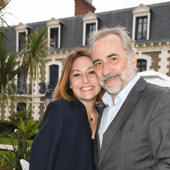 Shirley Bousquet et Antoine Duléry - Inauguration de l'hôtel Barrière Le Grand Hôtel Dinard, le 15 juin 2019. © Coadic Guirec/Bestimage