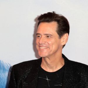 Jim Carrey au photocall de la projection du film Sonic, le film (Sonic the Hedgehog) à Londres le 30 janvier 2020. 